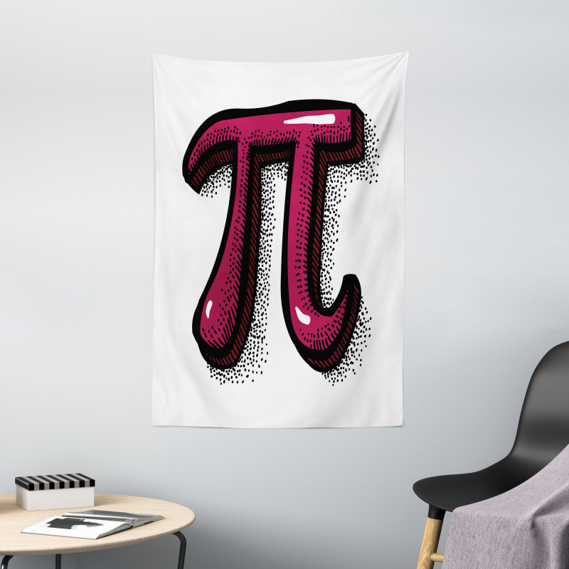 Cartoon Design Number Tapestry