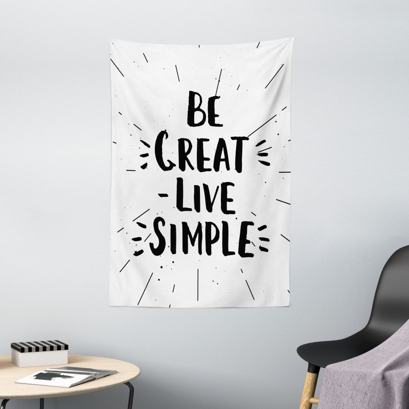 Creative Be Live Simple Tapestry