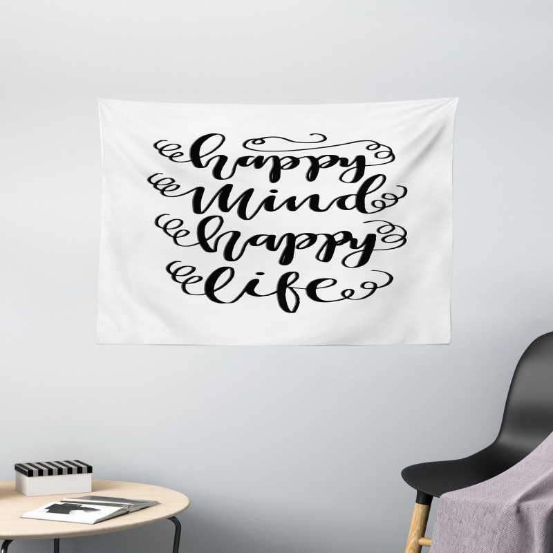 Positive Happy Mind and Life Wide Tapestry