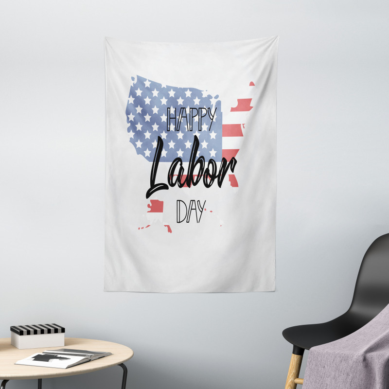 American Holiday Concept Tapestry