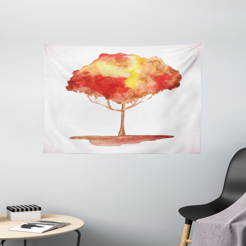 Gradient Mystic Vignette Wide Tapestry