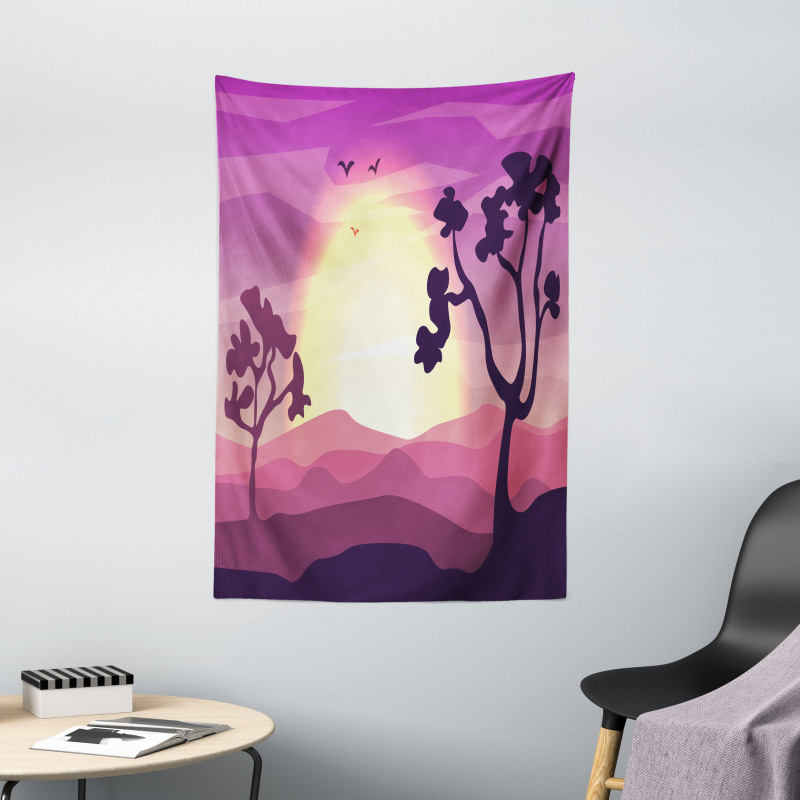 Gradient Landscape Tapestry