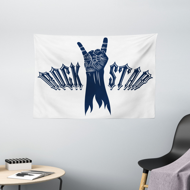 Rock Star Wide Tapestry