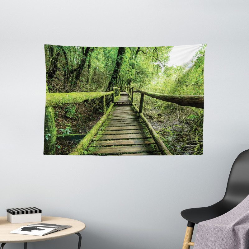 Rainforest in Inthanon Wide Tapestry