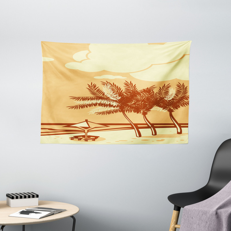 Summer Coast Wide Tapestry