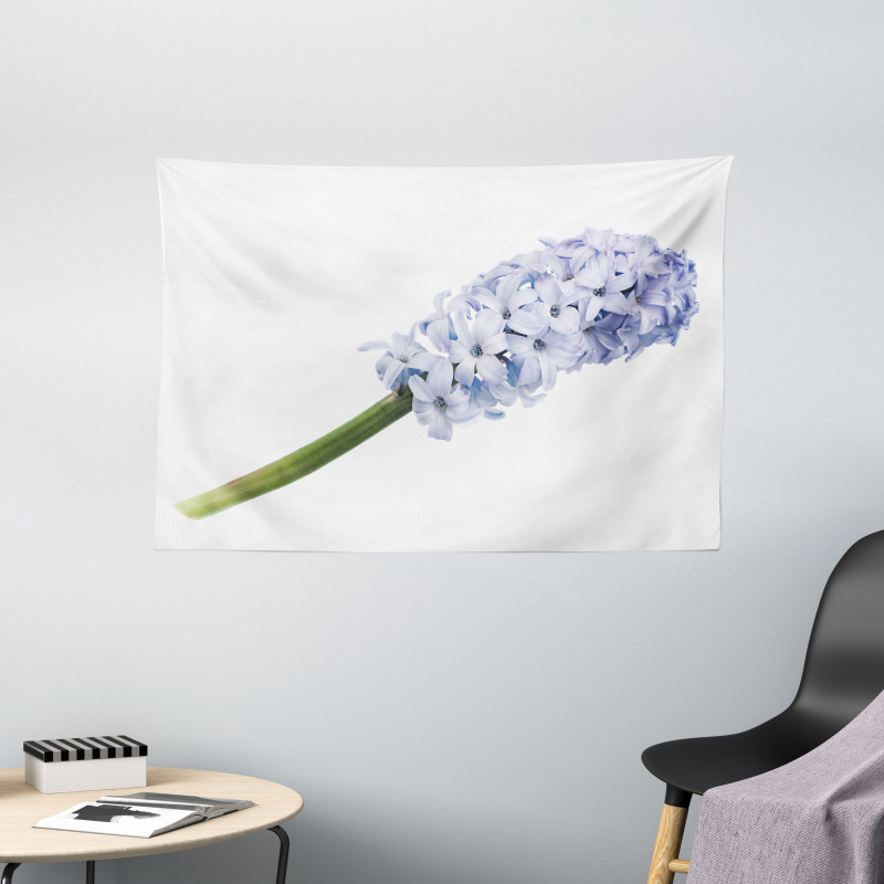 Spring Love Hyacinth Wide Tapestry