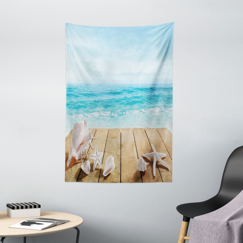 Sunshine Maldives Deck Tapestry