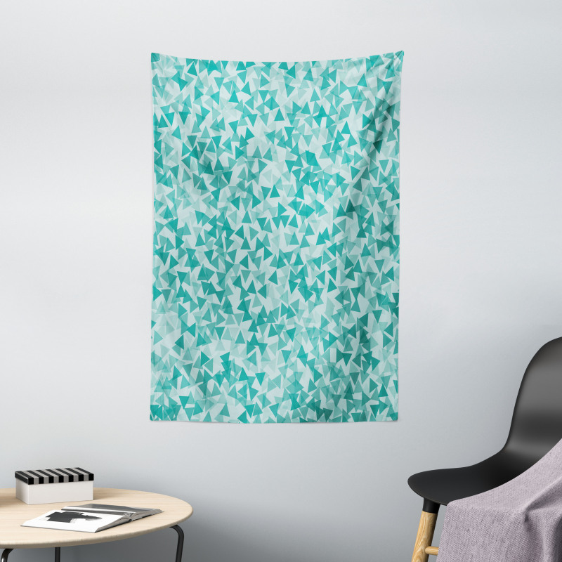 Modern Triangles Tapestry