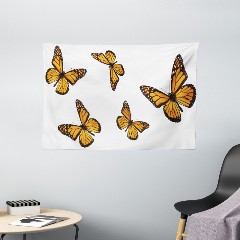 Gracious Winged Insect Wide Tapestry