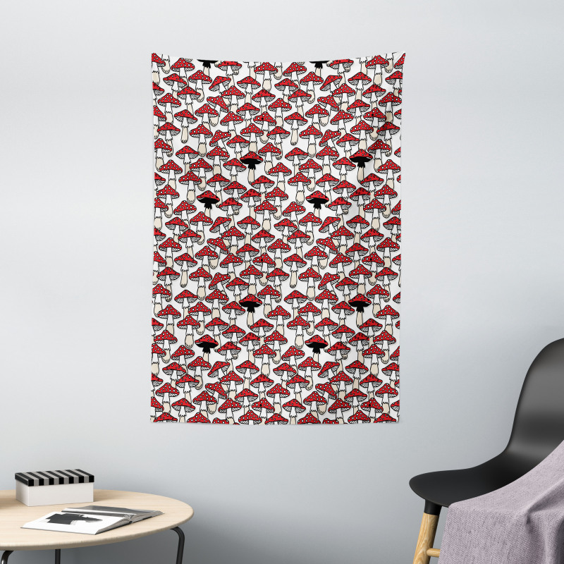 Toadstool Mushroom Tapestry