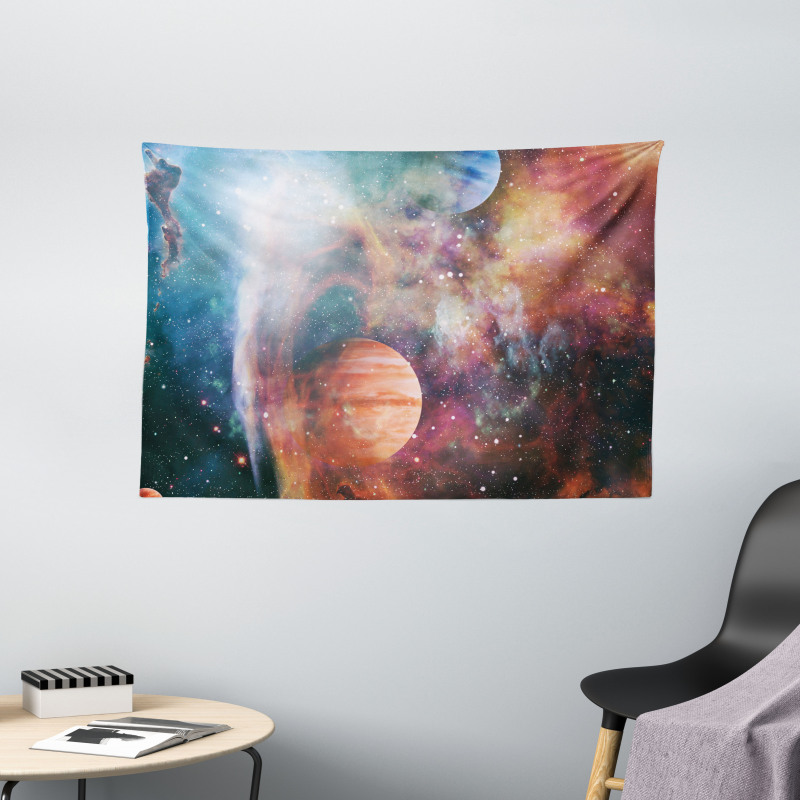 Heavenly Bodies Wide Tapestry