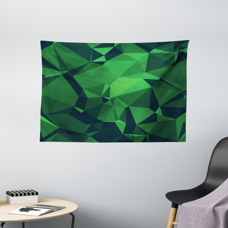 Abstract Poly Wide Tapestry