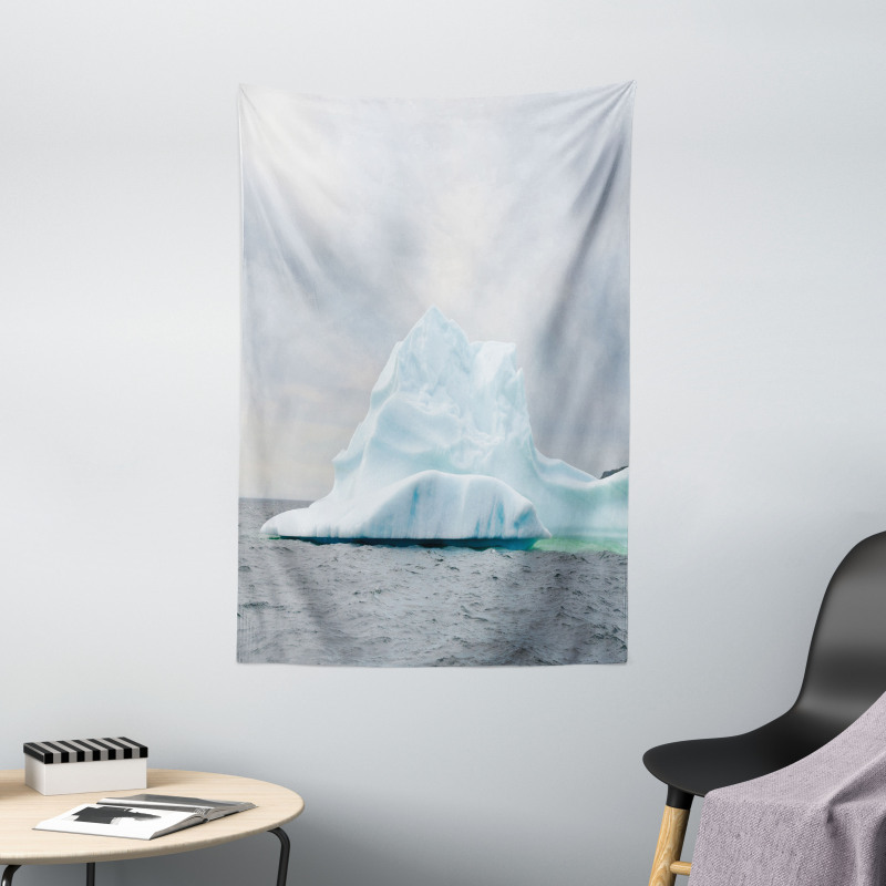 Geographic Rock on Water Tapestry