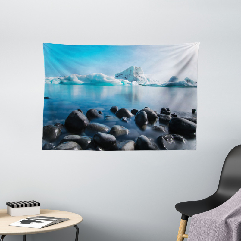 Arctic Environment Scene Wide Tapestry