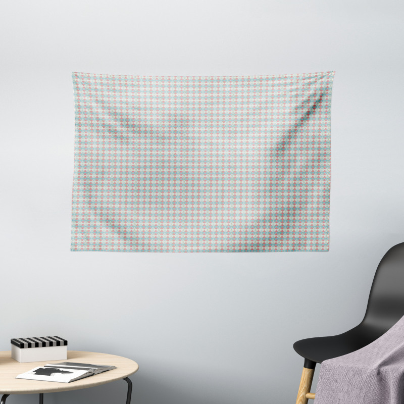 Pastel Mesh Wide Tapestry