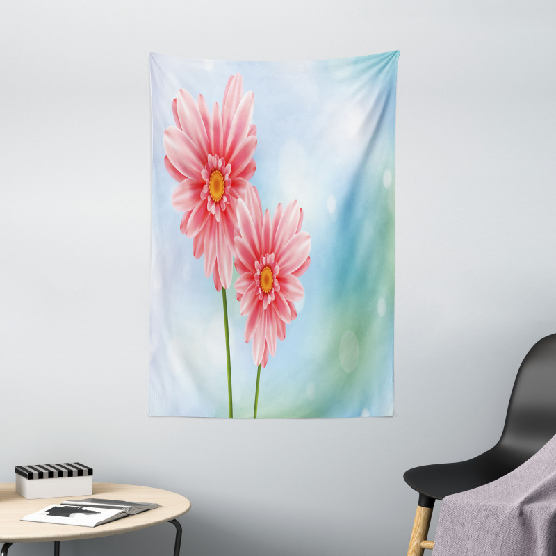 Petals on Bokeh Tapestry