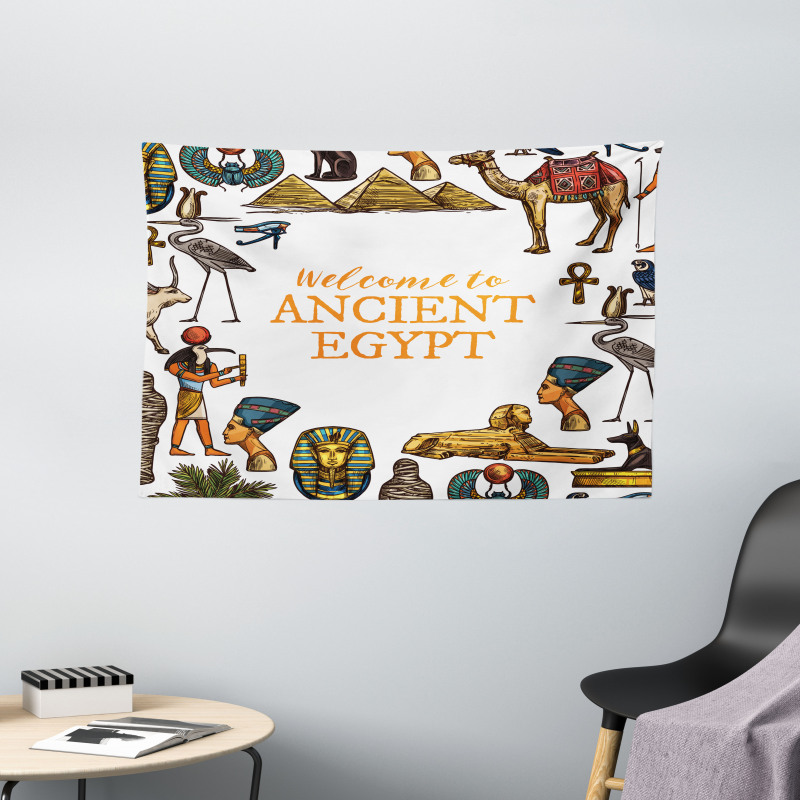 Welcome to Ancient Egypt Wide Tapestry