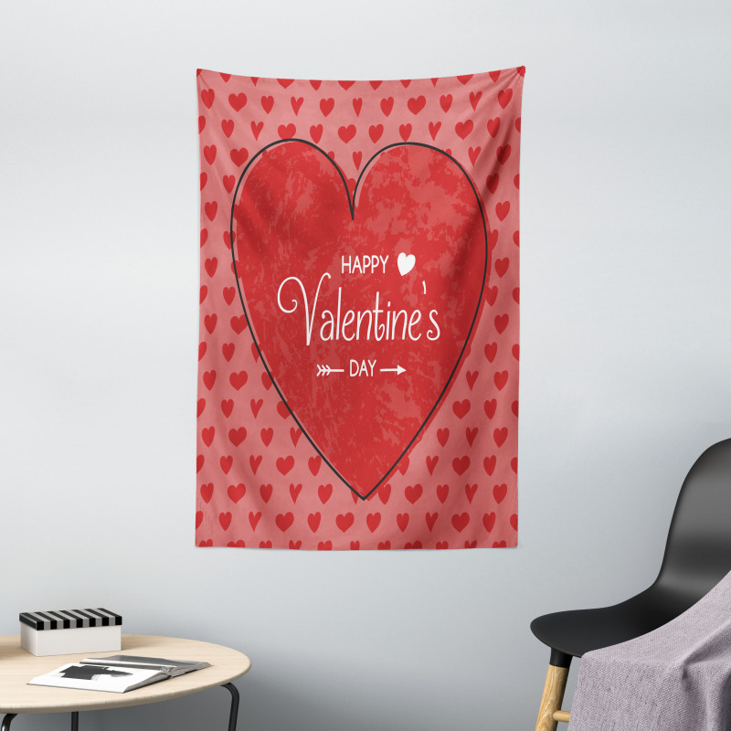 Concept Hearts Tapestry