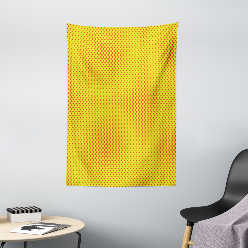 Graphic Halftone Tapestry