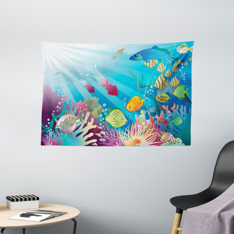 Fish Species in the Sea Wide Tapestry