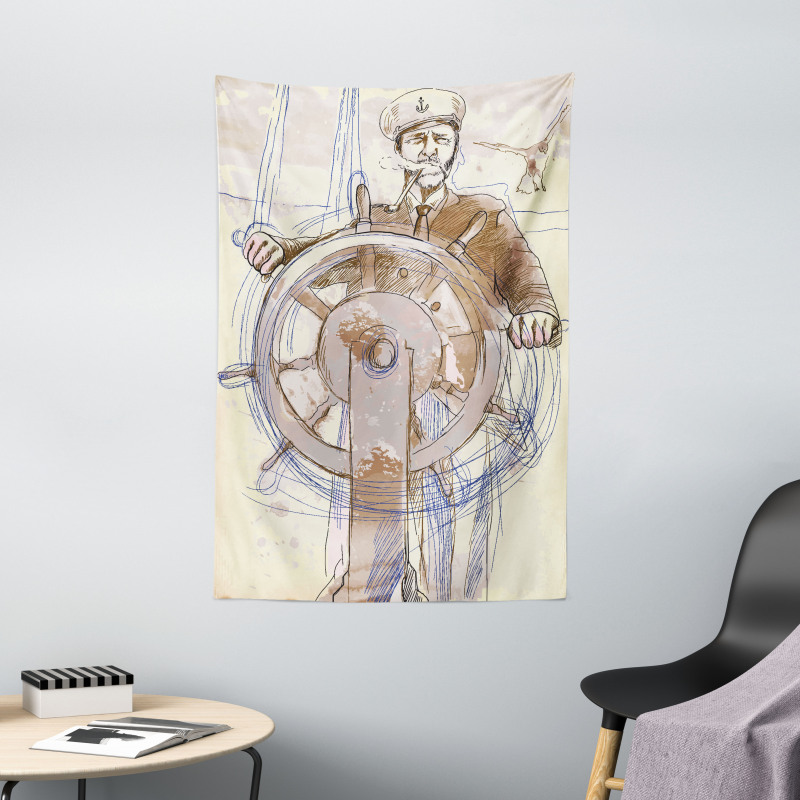 Captain Leader Seaman Tapestry