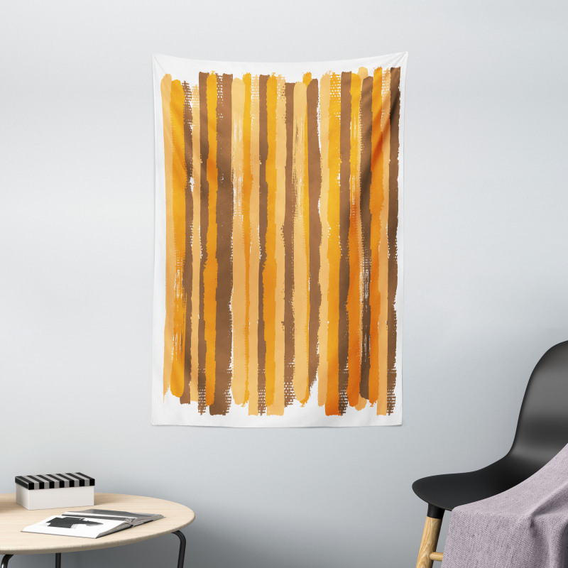 Grunge Vertical Line Tapestry