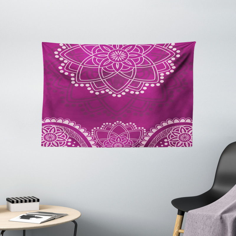 Flourishing Design Wide Tapestry