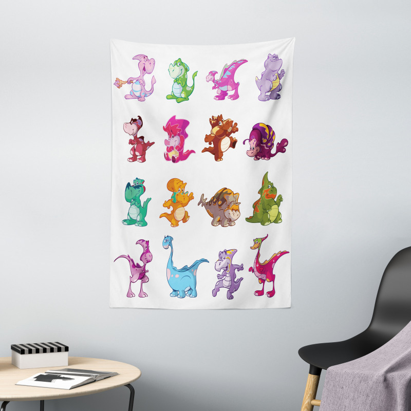 Dinosaurs Extinction Tapestry