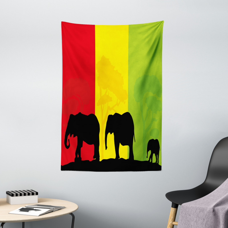 Fauna Elephant Tapestry