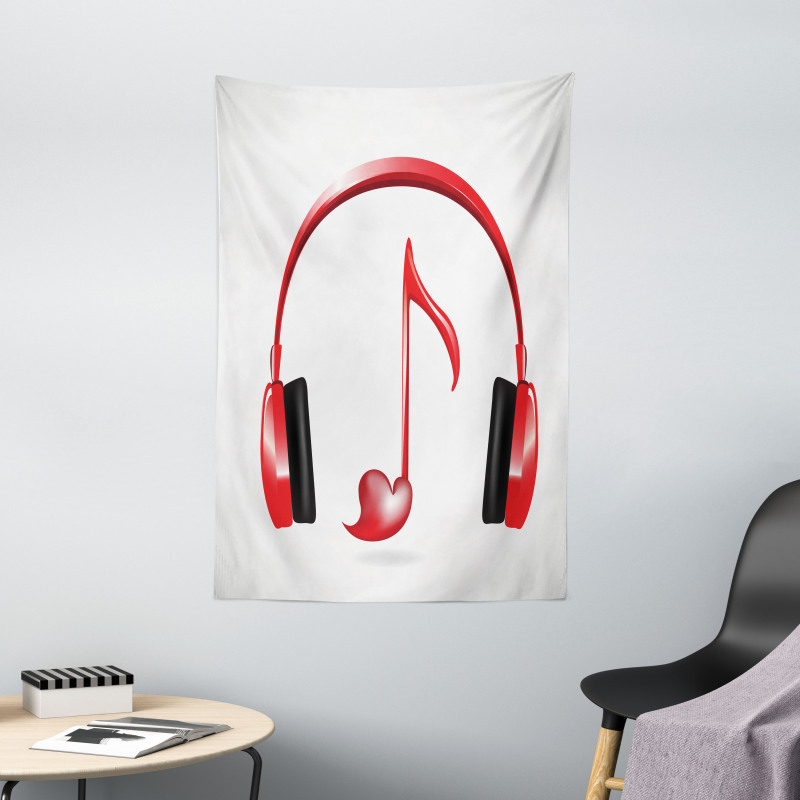 Love Sound Headphones Tapestry