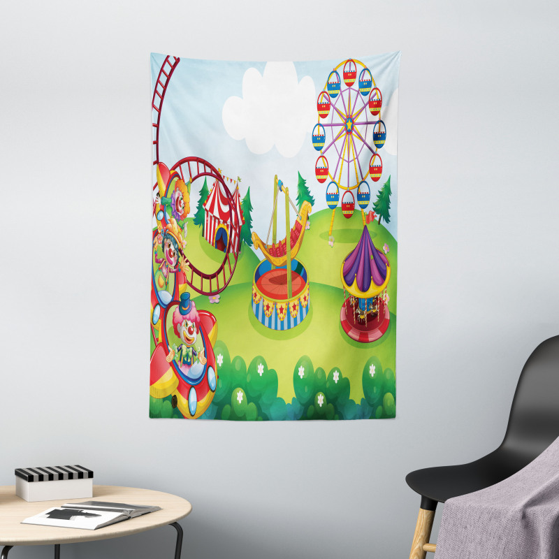 Circus and Theme Park Tapestry