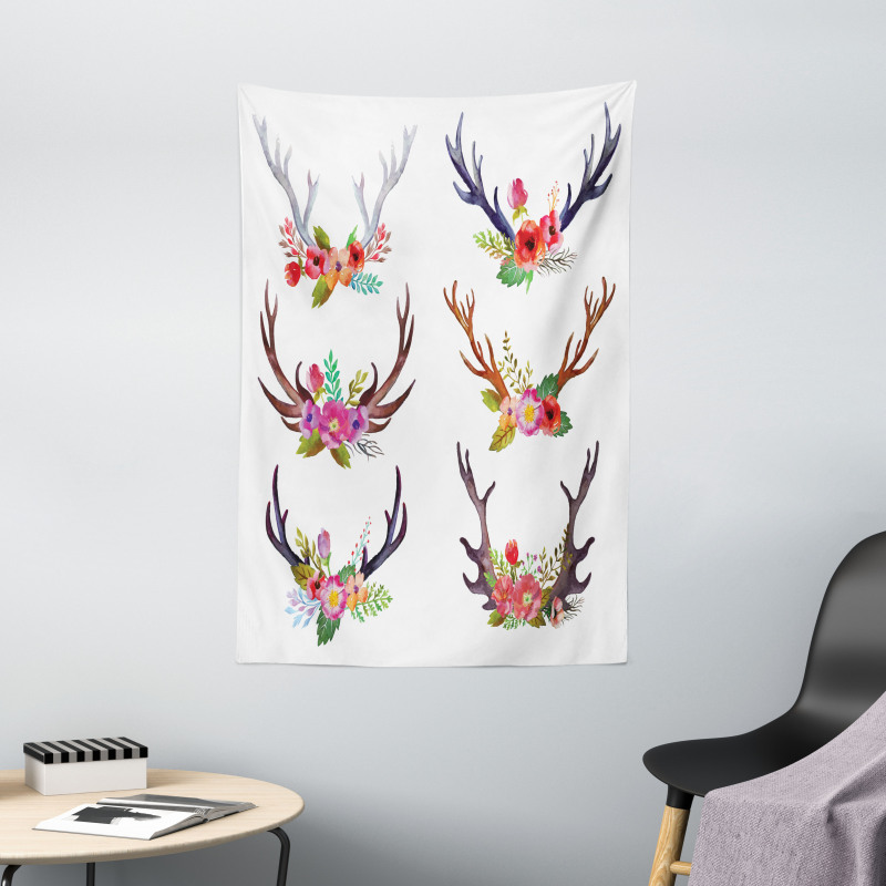 Bouquet Animal Flowers Tapestry