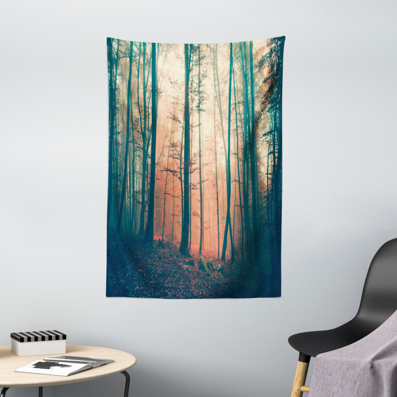 Autumn Forest Woodland Tapestry