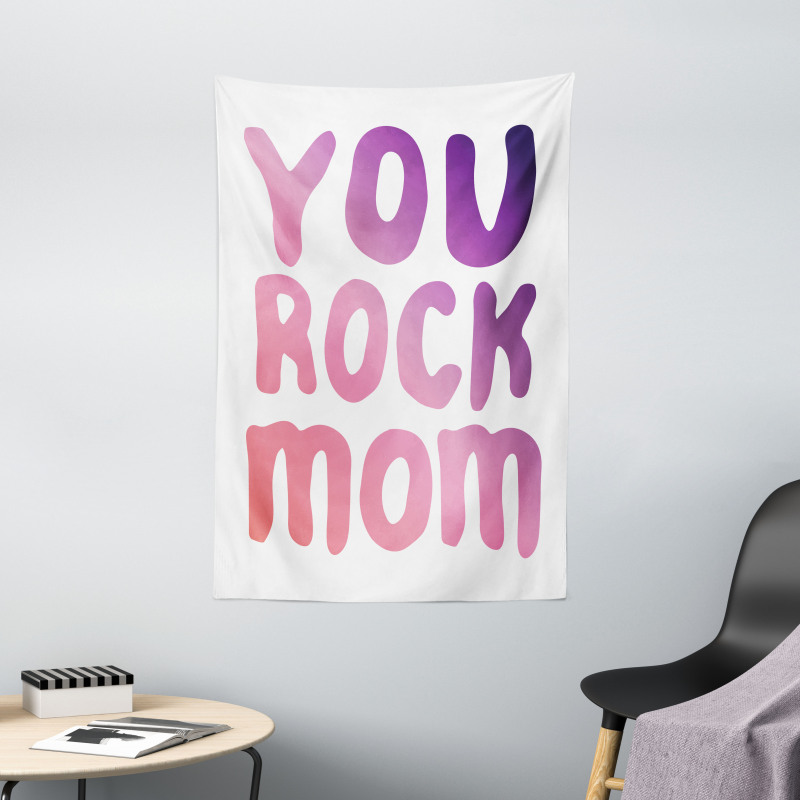 Gradient Mother's Day Art Tapestry