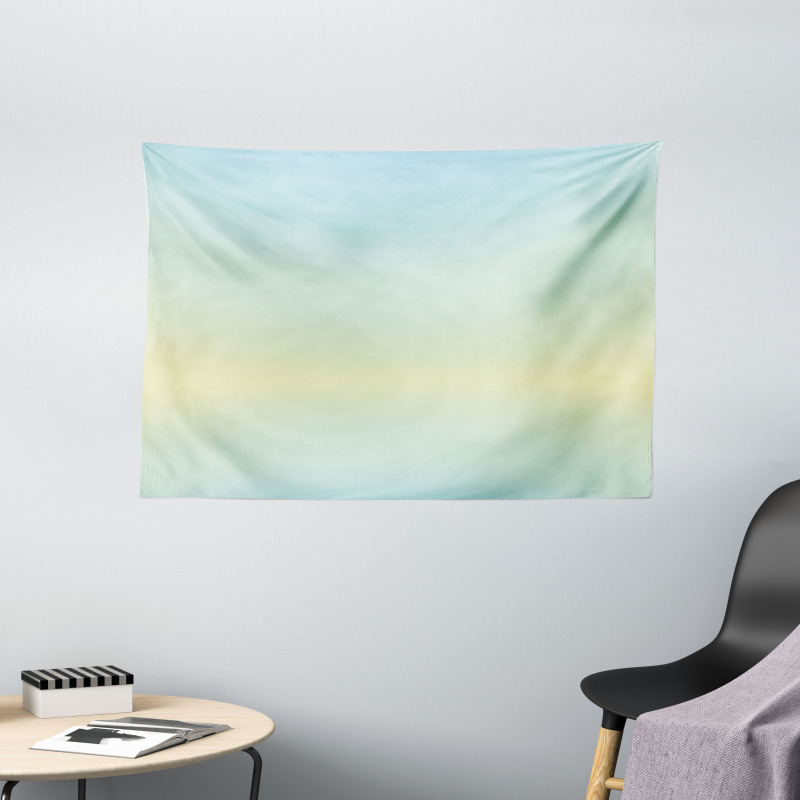 Abstract Modern Ombre Wide Tapestry