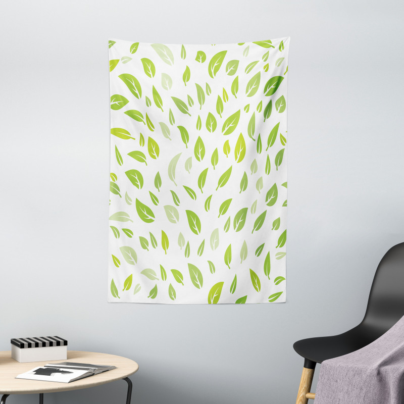 Summer Spring Garden Leaf Tapestry