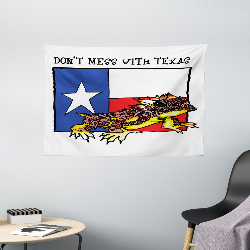 American Texas City Wide Tapestry