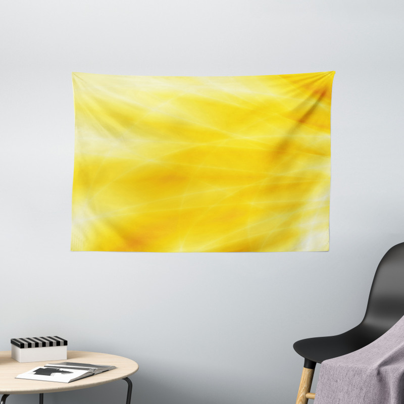 Abstract Summer Sun Wide Tapestry