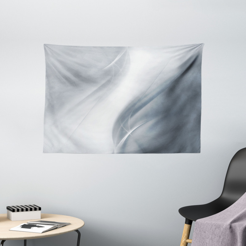 Monochromatic Abstract Wide Tapestry
