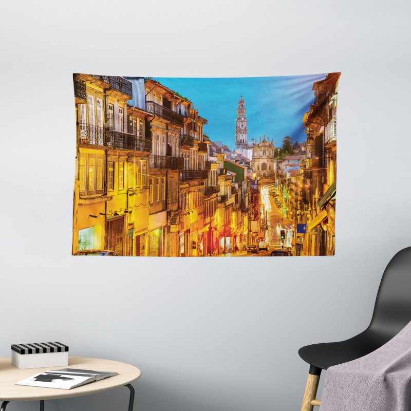 Porto Photography Wide Tapestry
