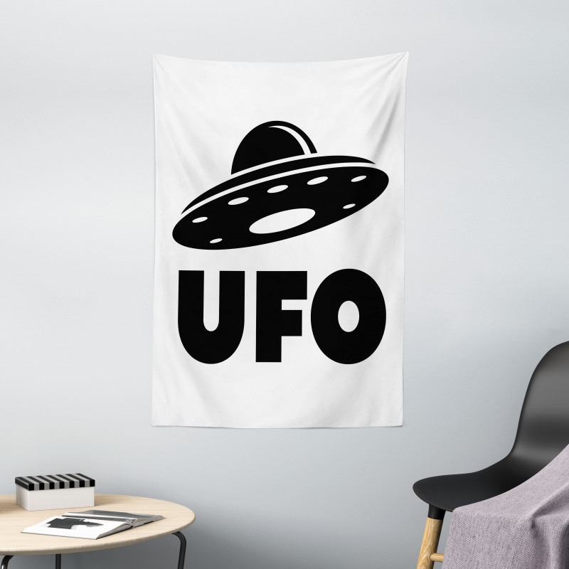 Unidentified Flying Object Tapestry