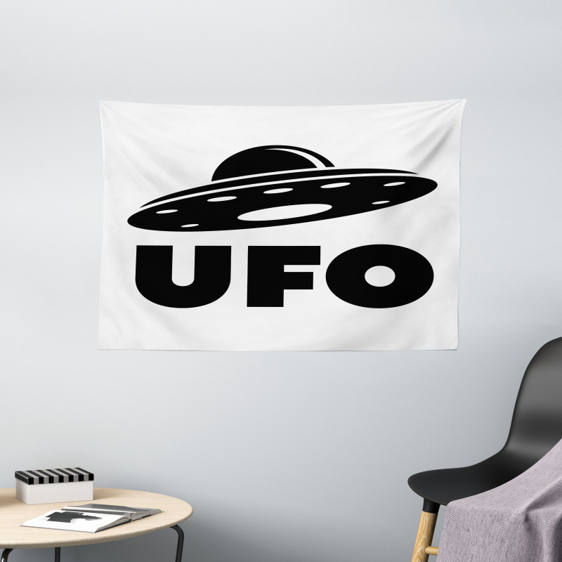 Unidentified Flying Object Wide Tapestry