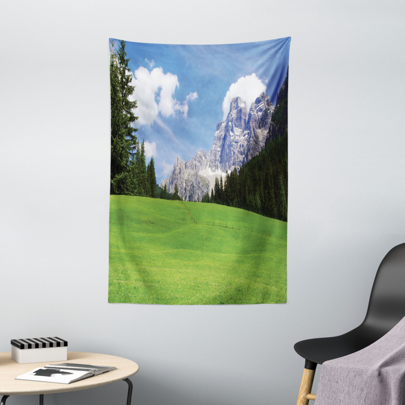 Rural Country Mountain Tapestry