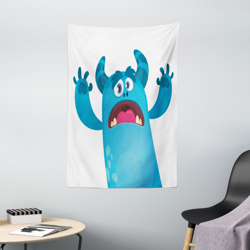 Roaring Monstrous Character Tapestry