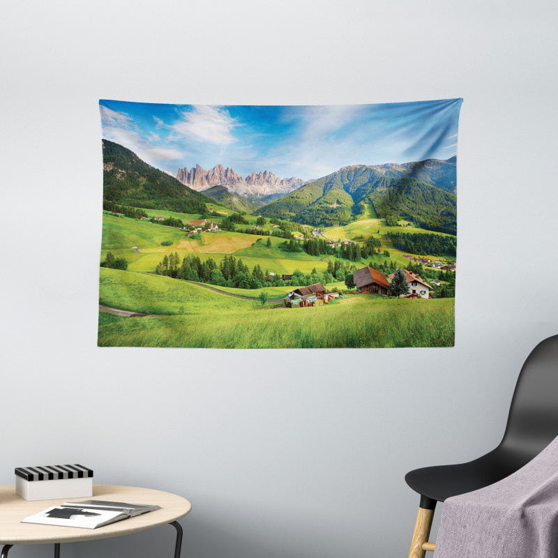Alps in the Spring Wide Tapestry