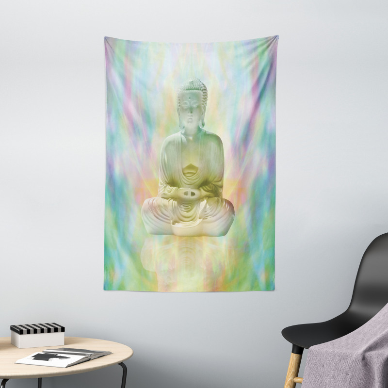Colorful Blurred Backdrop Tapestry