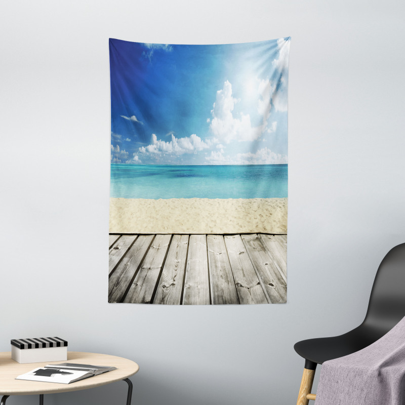 Exotic Ocean Nautical Tapestry