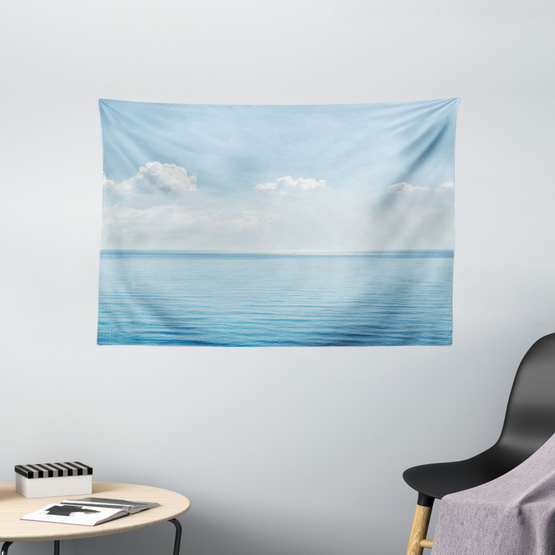 Tropical Landscape Wide Tapestry