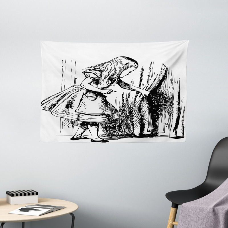 Fairy Adventure Wide Tapestry