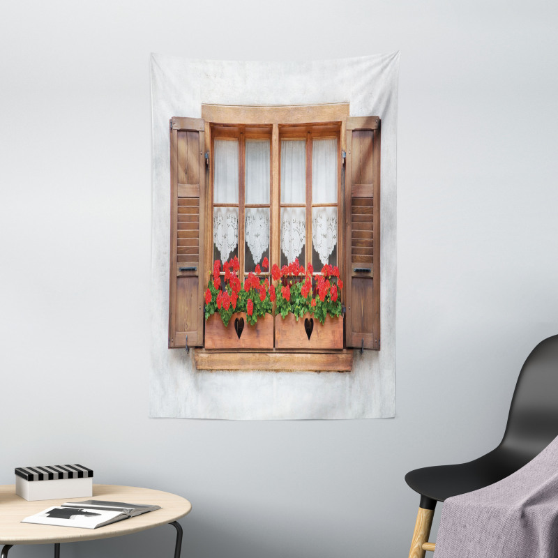 European Rustic Shutters Tapestry